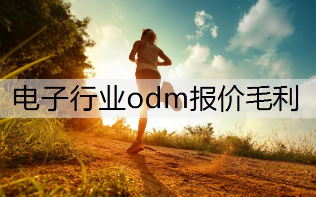 电子行业odm报价毛利