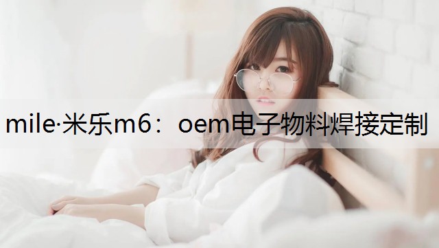 mile·米乐m6：oem电子物料焊接定制